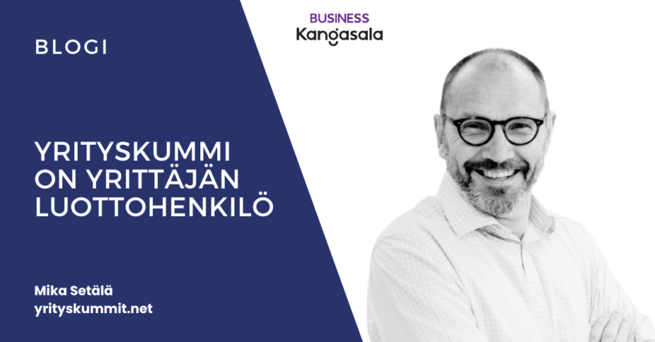 Blogi: Mika Setälän kuva ja otsikko