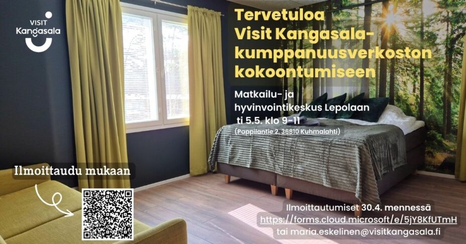 Visit Kangasalan matkailun kumppanuusverkosto