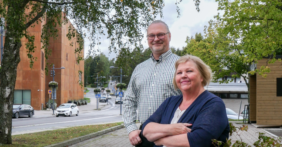 Päivi Kuusivaara ja Jari-Matti Auttila